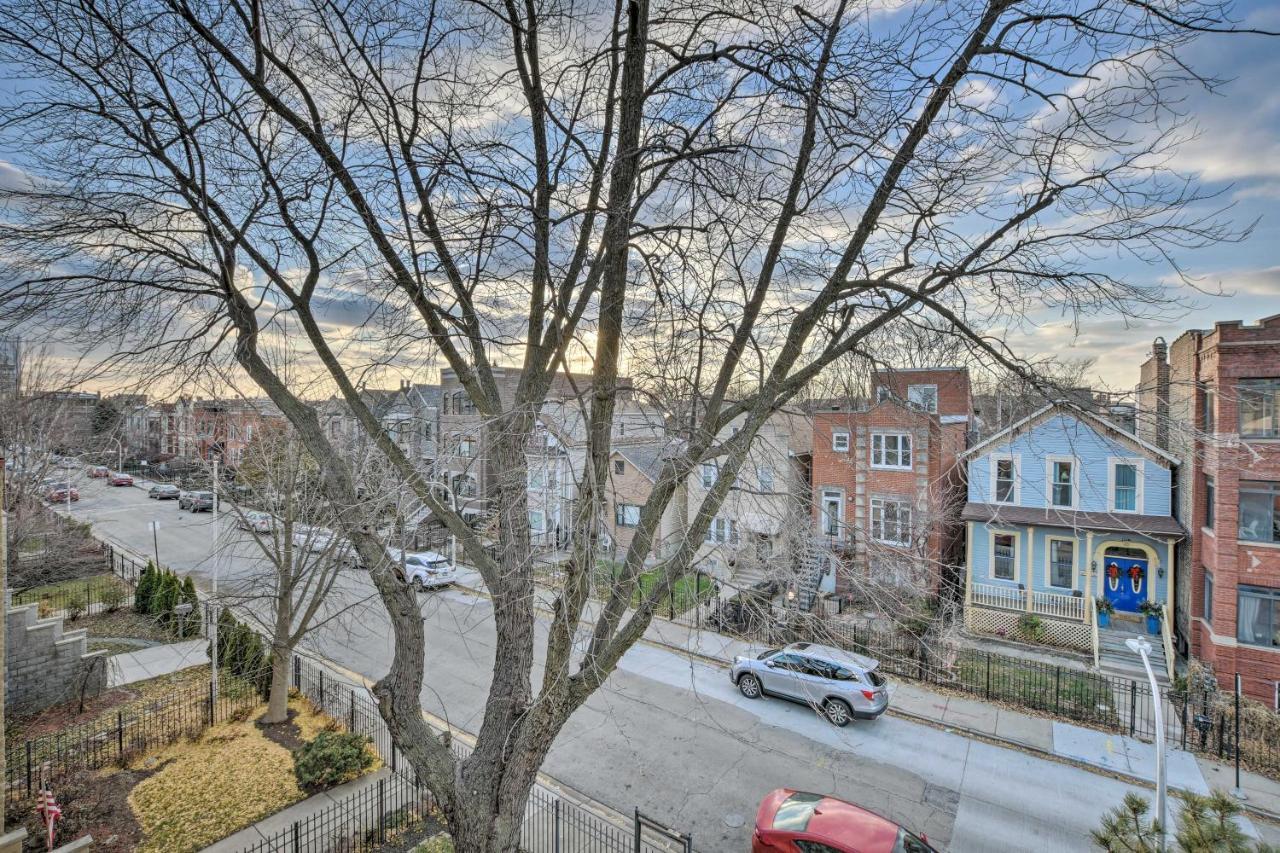 Chicago Condo With Balcony Walk To Cta Stations! Zewnętrze zdjęcie